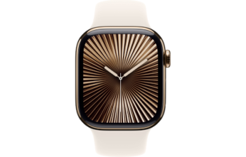 Умные часы Apple Watch Series 10 46 мм, M/L 140-245 мм, Titanium Case GPS+Cellular, Gold